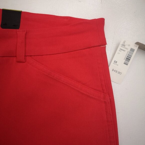 NWT Reitmans Ladies Size 22 Petite "The Iconic" Ankle Length Pull On Style Pants - Picture 10 of 15